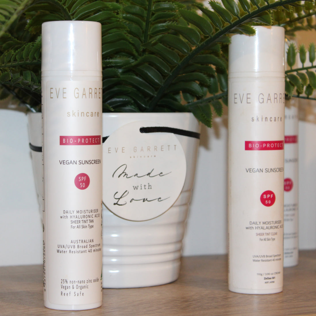 SPF DAILY MOISTURISER 50+ TAN OR CLEAR  110gm