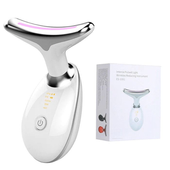 FACE & NECK LIFTING DEVICE WITH EMS & LED