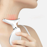 FACE & NECK LIFTING DEVICE WITH EMS & LED